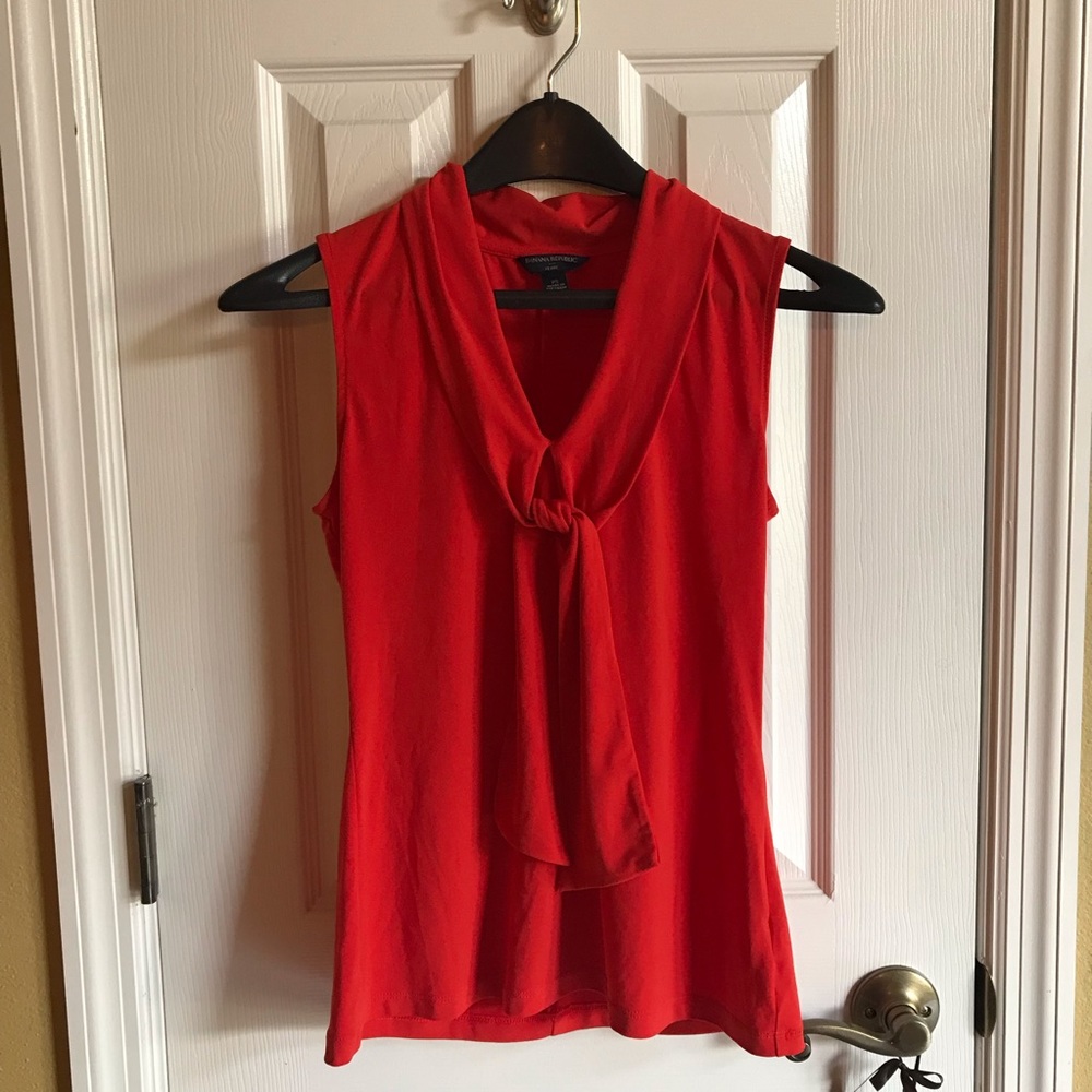 Banana Republic Factory PS dark orange top